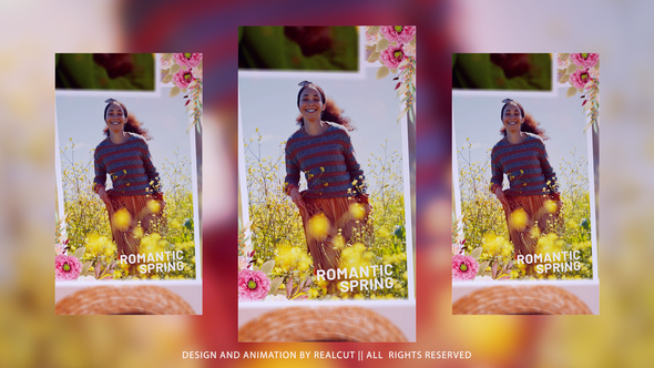 Photo of Vertical Romantic Spring – Videohive 60172340