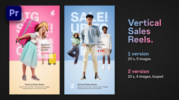 Photo of Vertical Sales Reels | Premiere Pro – Videohive 60514453