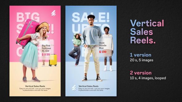 Photo of Vertical Sales Reels – Videohive 60138823