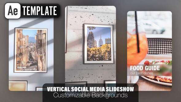 Photo of Vertical Social Media Slideshow – Customizable Backgrounds – AE Template – Videohive 53968208