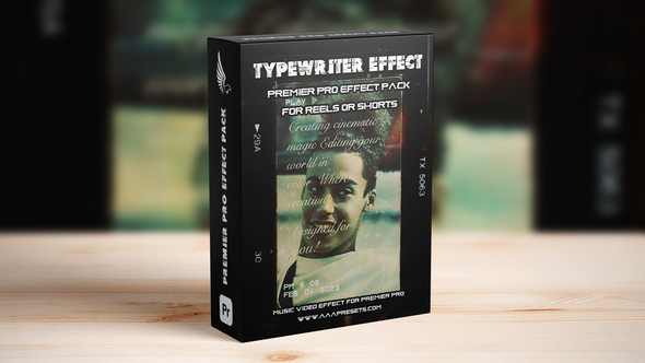 Photo of Vintage Retro Typewriter Texts 8mm Effect for Premiere Pro – For Reels, TikTok & Shorts – Videohive 60381470