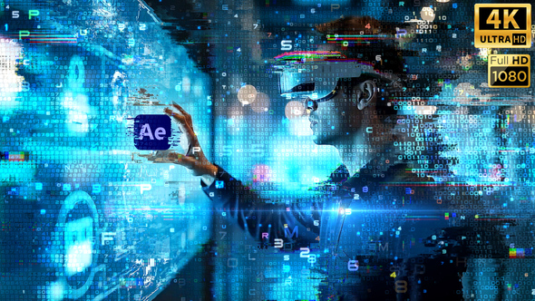 Photo of Virtual Transition into Cyberspace – Videohive 60070859