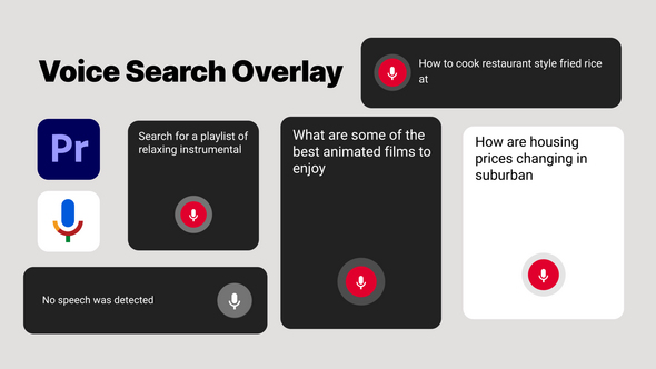 Photo of Voice Search Bar – Videohive 60316718