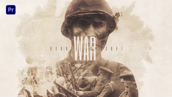 Photo of War Double Exposure Intro – Videohive 60545762