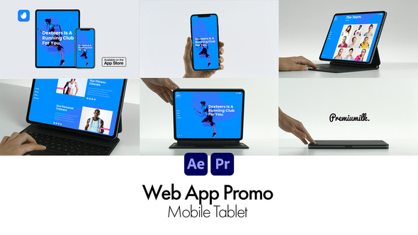 Photo of Web App Promo Mobile Tablet – Videohive 34676286