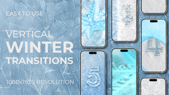 Photo of Winter Snowflakes Christmas Vertical Transitions – Videohive 60123433