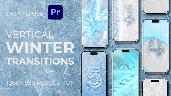 Photo of Winter Snowflakes Christmas Vertical Transitions – Videohive 60154644