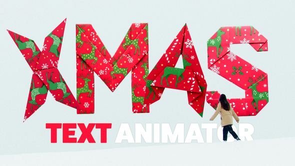 Photo of Xmas Paper Text Animator – Videohive 60484573