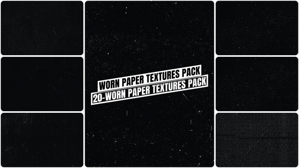 Photo of 20 Worn Paper Textures Pack | FCPX – Videohive 60697179