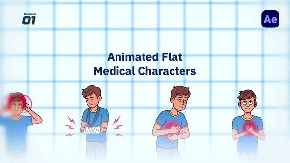 Photo of 2D Medical Character Explainer – Health Symptoms Animation Pack – Videohive 60805412