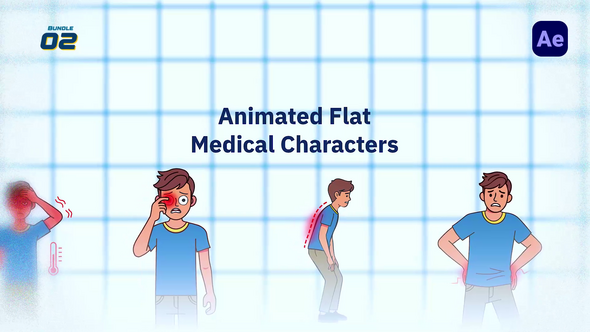 Photo of 2D Medical Character Explainer – Health Symptoms Animation Pack – Videohive 60805431