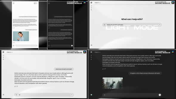 Photo of AI Chat Assistant Davinci Resolve – Videohive 60664669