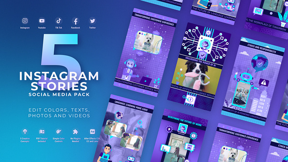 Photo of AI Chatbot Vertical Reel – Artificial Intelligence Agent AI Promo – Videohive 60550950