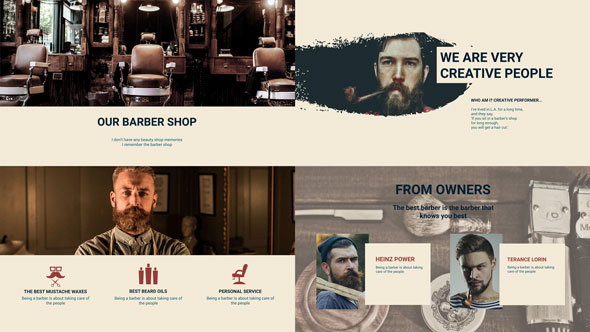 Photo of Barber Shop Presentation – Videohive 17723242