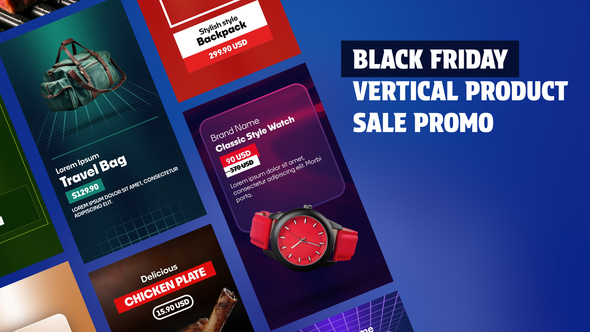 Photo of Black Friday Vertical Product Sale Promo – Videohive 60813449