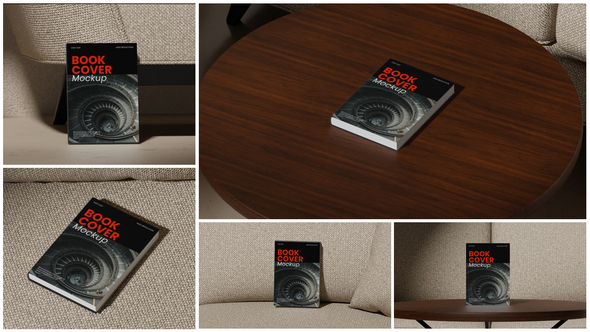Photo of Book Cover Mockup – Videohive 60804553