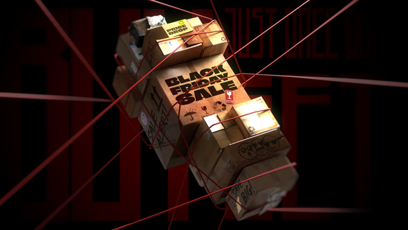 Photo of Cardboard Box Sale Promo – Videohive 60637476