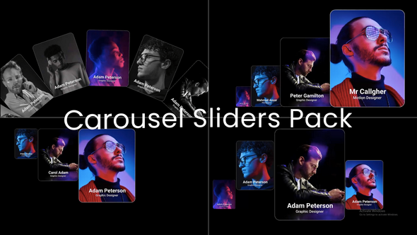 Photo of Carousel Sliders – Videohive 60731597