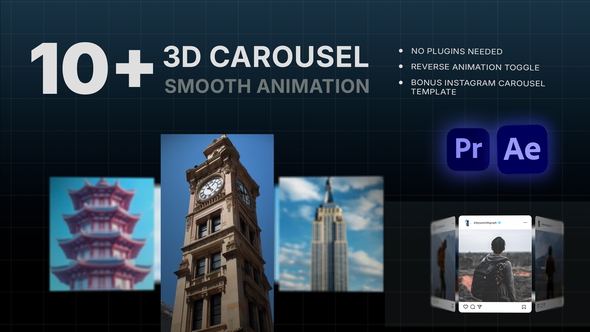 Photo of Carousel Slideshow Showreel – Videohive 60629564