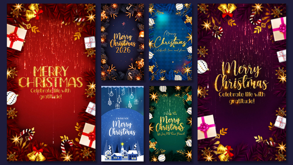 Photo of Christmas Instagram Stories 2026 – Videohive 60844442