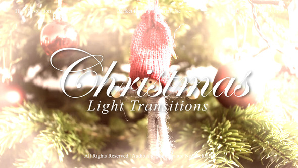 Photo of Christmas Light Transitions Pack for After Effects – Videohive 60719182