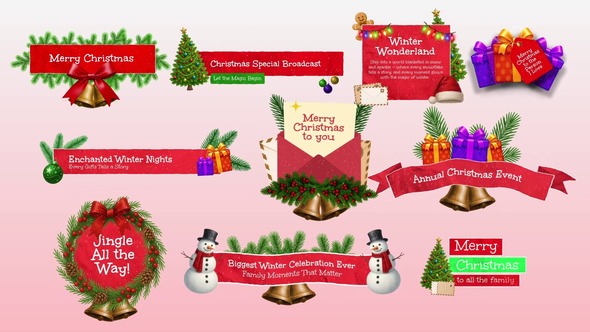 Photo of Christmas Lower Third – Videohive 60873191