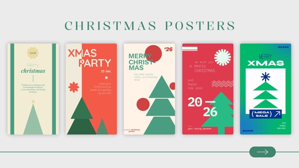 Photo of Christmas Posters – Videohive 60797064