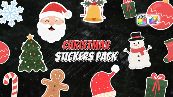 Photo of Christmas Stickers Pack – Videohive 60797240