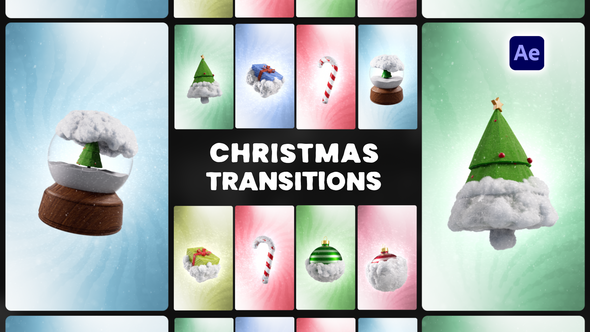 Photo of Christmas Vertical Transitions – Videohive 60879267