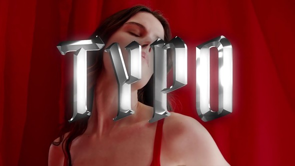 Photo of Chrome Typography – Videohive 60702811