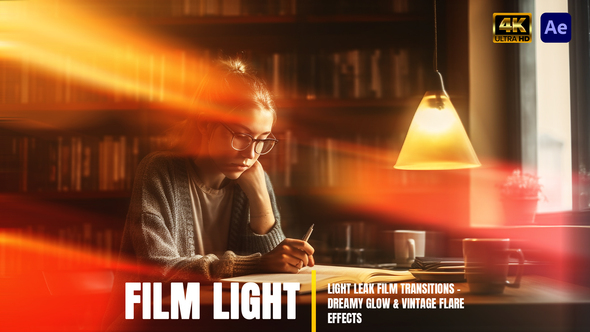 Photo of Cinematic Light Leaks Transitions – Warm Film Glow & Lens FX – Videohive 60754085