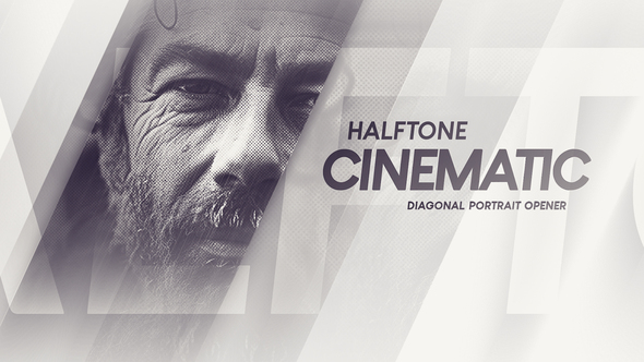 Photo of Halftone Portrait Titles – Cinematic Film Opener – Videohive 45588668