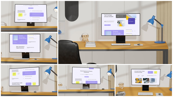 Photo of Computer Mockup – Videohive 60743416