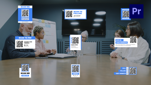 Photo of Corporate Qr Code Titles /Pr – Videohive 60767656