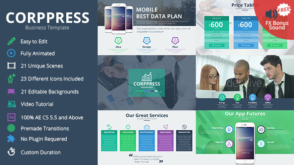 Photo of Corppress – Business Presentation – Videohive 12208717