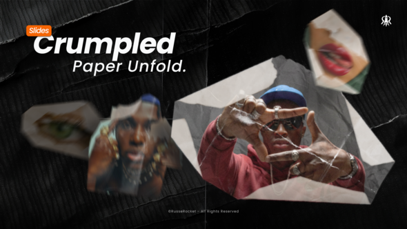 Photo of Crumpled Paper Unfold – Videohive 60896602