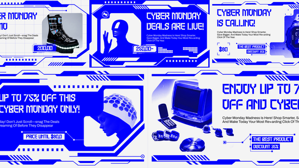 Photo of Cyber Monday Promo After Effect – Videohive 60744499