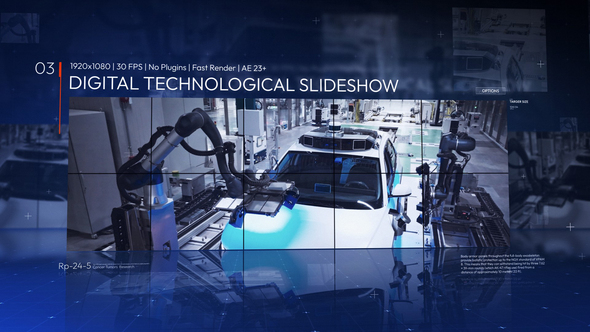 Photo of Digital Technological Slideshow – Videohive 60840856