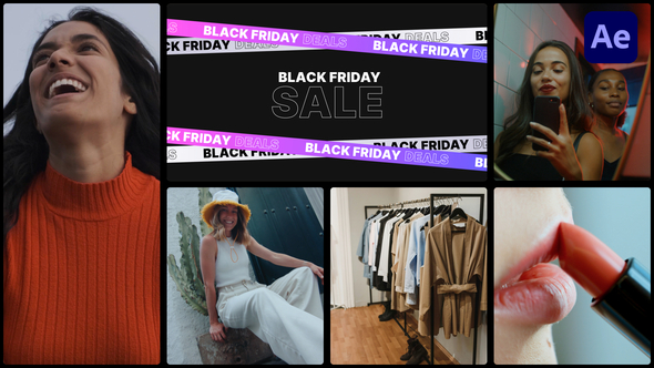 Photo of Dynamic Black Friday & Cyber Monday Promo for After Effects – Videohive 60752125