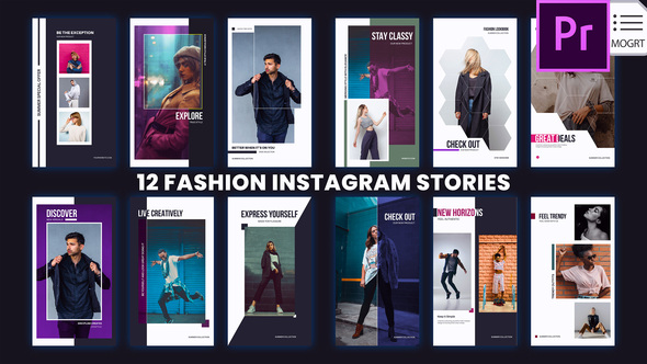 Photo of Fashion Instagram Stories | Premiere Pro – Videohive 60829426