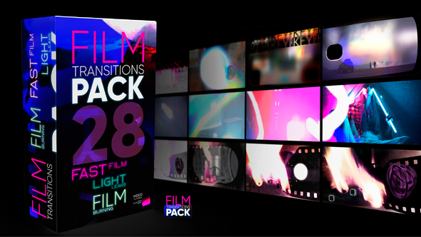 Photo of Film Transitions Pack – Videohive 60639295