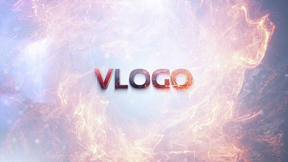 Photo of Fire Vortex Winter Logo and Text Intro – Videohive 60872997