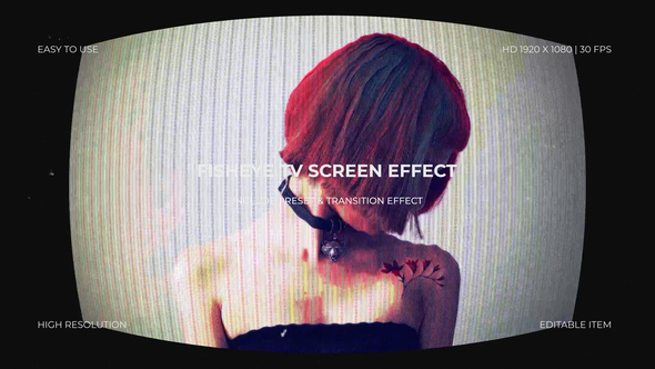 Photo of Fisheye TV Screen Effect Peset & Transition – Videohive 60719205