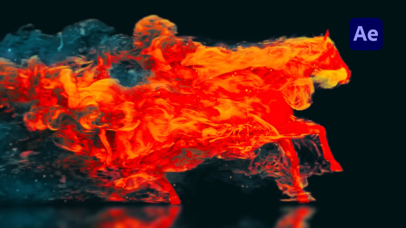 Photo of Flaming Horse Logo Reveal – Videohive 60857807