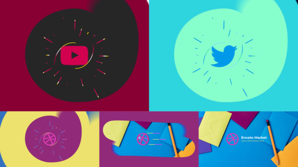 Photo of Abstract Logo Reveal – Spiral Burst Animation, Zigzag Mask Transition and Branding Identity Intro – Videohive 22285159