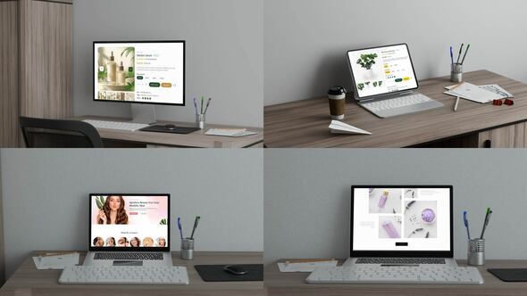 Photo of Gadget collection mockup – Videohive 60506719