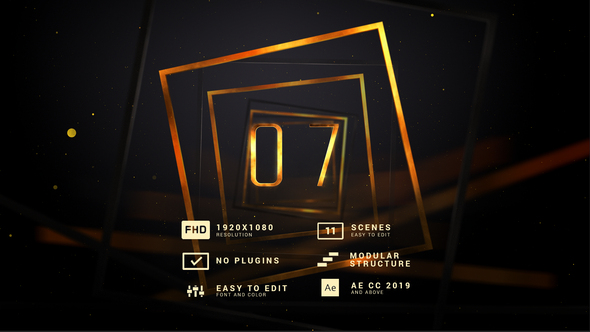 Photo of Geometry | Shape and Lines Countdown Constructor – Videohive 60545295