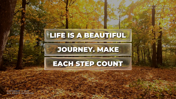 Photo of Glass Titles | PP – Videohive 60766301