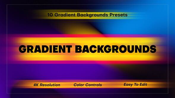 Photo of Gradient Backgrounds – Videohive 60840874