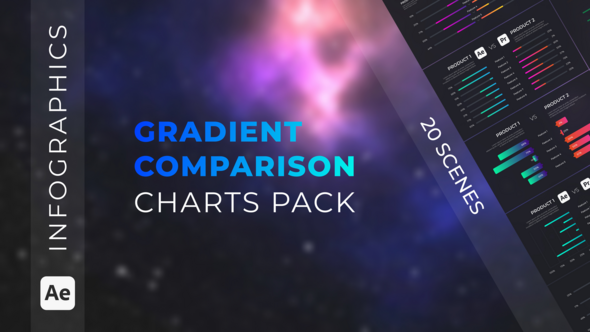 Photo of Gradient Comparison Infographics Pack – Videohive 59235646